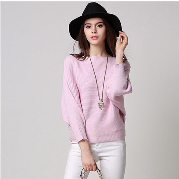 Dolman Sleeves Knit Top - Picture 3 of 6